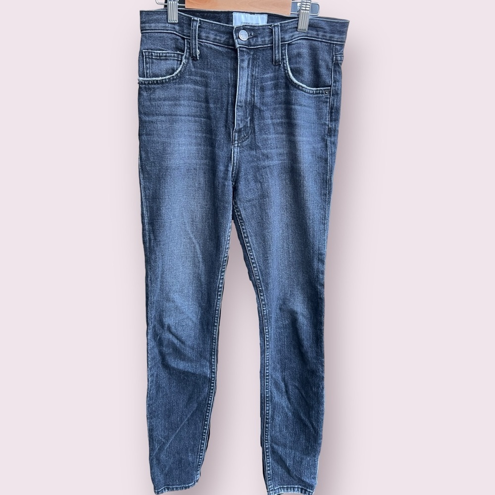 Current/Elliott Stiletto Skinny Jeans Washed Black - Picture 2 of 5